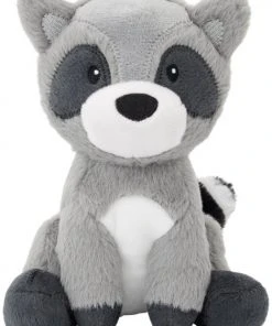 Frisco Camping Raccoon Plush Squeaky Dog Toy