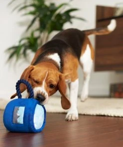 Frisco Camping Mug Plush with Rope Squeaky Dog Toy -Frisco Sales 2024 271007 PT3. SY630 V1625009220