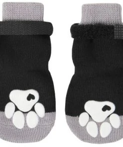 Frisco Non-Skid Dog Socks, Black