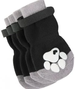 Frisco Non-Skid Dog Socks, Black -Frisco Sales 2024 272491 PT4. SY630 V1634830053