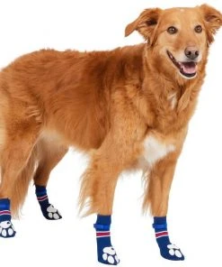Frisco Non-Skid Navy Dog Socks, Red & White Stripe -Frisco Sales 2024 272499 PT2. SY630 V1634829432