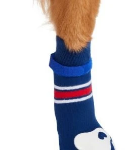 Frisco Non-Skid Navy Dog Socks, Red & White Stripe -Frisco Sales 2024 272499 PT3. SY630 V1634829419