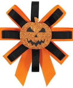 Frisco Orange Glitter Dog Collar with Pumpkin Ribbon -Frisco Sales 2024 272844 PT3. SY630 V1624047480
