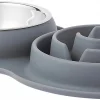Frisco Silicone Slow Feeder Mat with Stainless Steel Bowl -Frisco Sales 2024 277549 MAIN. SY630 V1627933934