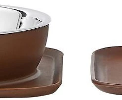 Frisco Double Stainless Steel Dog & Cat Bowl with Silicone Mat -Frisco Sales 2024 277551 PT5. SY630 V1627936139