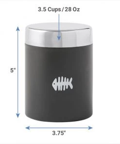 Frisco Fish Bone Print Stainless Steel Storage Canister -Frisco Sales 2024 277575 PT1. SY630 V1628862024