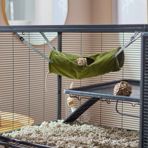 Frisco Small Pet Forest Plush Hanging Tunnel 3 Frisco Small Pet Forest Plush Hanging Tunnel