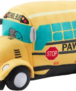 Frisco School Bus Plush Squeaky Dog Toy