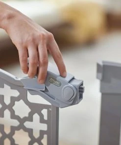 Frisco Metal Pattern Extra Wide Auto-close Dog Gate -Frisco Sales 2024 280284 PT4. SY630 V1627400787