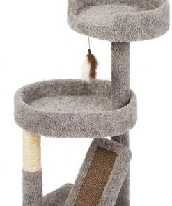 Frisco 44-in Real Carpet Cat Tree with Replaceable Corrugate Scratcher -Frisco Sales 2024 282757 PT3. SY630 V1621949247