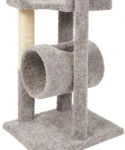 Frisco 54-in Real Carpet Cat Tree with Tunnel and Square Perches, Gray 9 Frisco 54-in Real Carpet Cat Tree with Tunnel and Square Perches, Gray -Frisco Sales 2024 282767 PT4. SY630 V1621948663