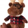 Frisco Hipster Moose Plush Squeaky Dog Toy -Frisco Sales 2024 285603 MAIN. SY630 V1629726705