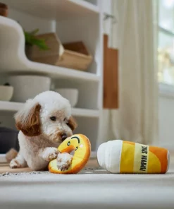 Frisco Fall Pumpkin Pie Latte & Donut Plush Squeaky Dog Toy, 2 count -Frisco Sales 2024 285611 PT3. SY630 V1629725012