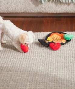 Frisco Autumn Tree with Apples Interactive Plush Squeaky Dog Toy, 4 count -Frisco Sales 2024 285633 PT3. SY630 V1629725360