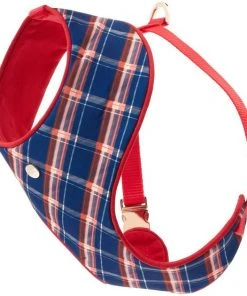 Frisco Fashion Over-The-Head Harness, Blue Plaid -Frisco Sales 2024 287470 PT4. SY630 V1632316635