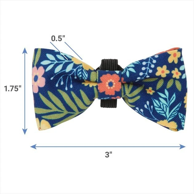 Frisco Fashion Bow, Tropical Floral 4 Frisco Fashion Bow, Tropical Floral - Image 2