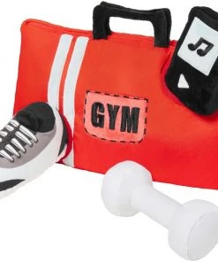 Frisco Gym Bag Hide & Seek Puzzle Plush Squeaky Dog Toy