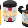 Frisco Protein Powder Plush Squeaky Dog Toy, 3 count -Frisco Sales 2024 288925 MAIN. SY630 V1638288792
