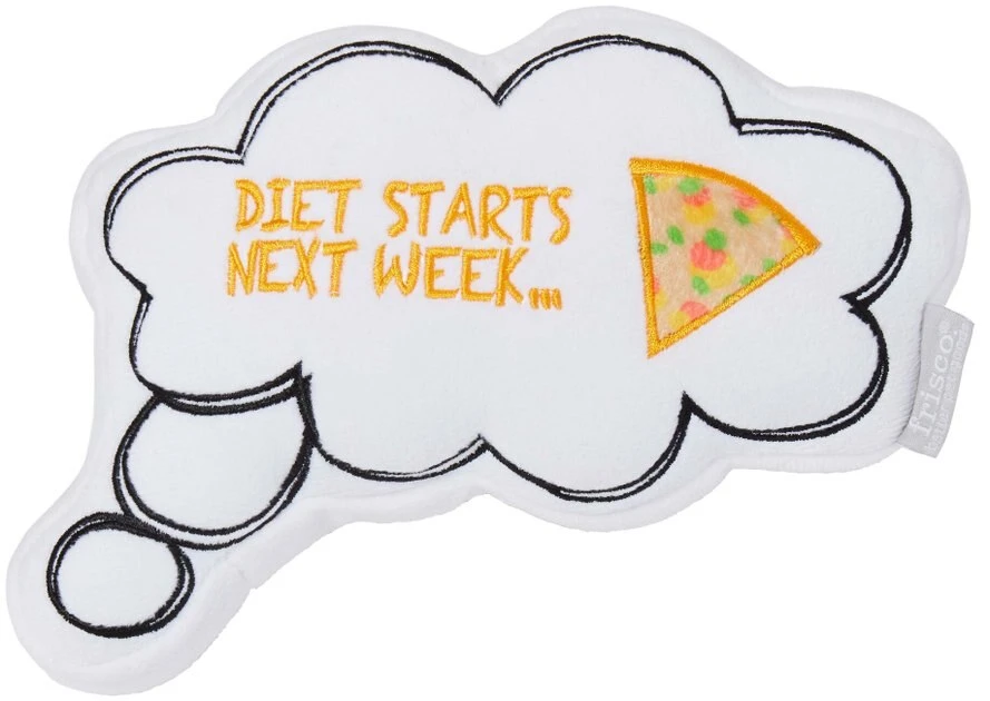 Frisco Message Bubble Plush Squeaky Dog Toy 3 Frisco Message Bubble Plush Squeaky Dog Toy