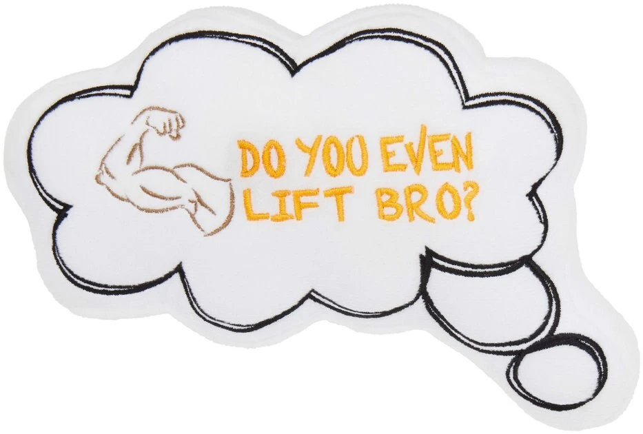 Frisco Message Bubble Plush Squeaky Dog Toy 5 Frisco Message Bubble Plush Squeaky Dog Toy - Image 3