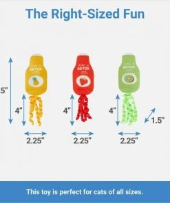 Frisco Juice Cleanse Plush Cat Toy with Catnip, 3 count 6 Frisco Juice Cleanse Plush Cat Toy with Catnip, 3 count -Frisco Sales 2024 288957 PT1. SY630 V1640722695