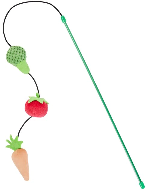 Frisco Vegetable Teaser Cat Toy with Catnip 3 Frisco Vegetable Teaser Cat Toy with Catnip