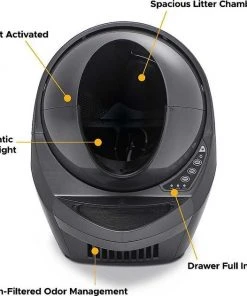 Litter-Robot||Frisco Litter-Robot WiFi Enabled Automatic Self-Cleaning Cat Litter Box + Frisco Multi-Cat Unscented Clumping Clay Cat Litter -Frisco Sales 2024 289229 PT4. SY630 V1618520209