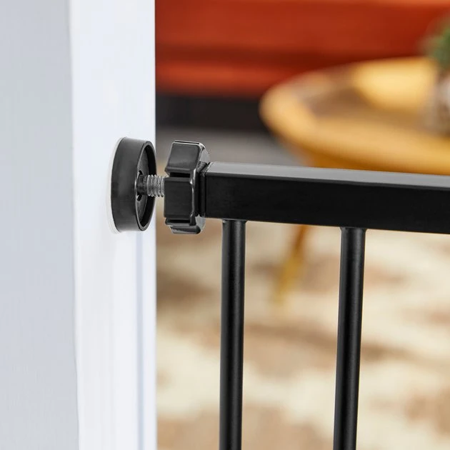 Frisco Wood & Metal Extra Wide Auto-close Dog Gate, 30-in 6 Frisco Wood & Metal Extra Wide Auto-close Dog Gate, 30-in - Image 4