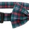 Frisco Festive Plaid Dog Collar with Removeable Plaid Bow -Frisco Sales 2024 289725 MAIN. SY630 V1632187023
