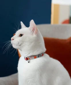 Frisco Mountain Leaves Cat Collar, 8-12 Inches, 3/8-in wide -Frisco Sales 2024 291320 PT3. SY630 V1629771203