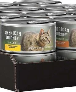 American Journey||Frisco American Journey Minced Poultry in Gravy Grain-Free Canned Food + Frisco Cat Tracks Butterfly Cat Toy -Frisco Sales 2024 292620 PT3. SY630 V1619990523