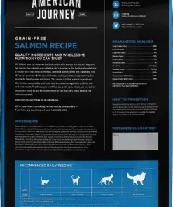 American Journey||Frisco American Journey Salmon Recipe Grain-Free Dry Food + Frisco Cat Tracks Butterfly Cat Toy -Frisco Sales 2024 292634 PT2. SY630 V1620009738