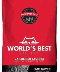 Frisco||World's Best Frisco High Sided Litter Box + World's Best Multi-Cat Unscented Clumping Corn Cat Litter -Frisco Sales 2024 293046 PT3. SY630 V1620014824