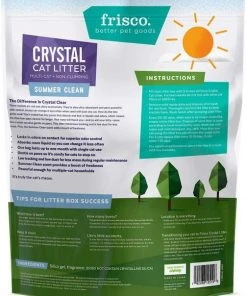 Nature's Miracle||Frisco Nature's Miracle Disposable Litter Box + Frisco Summer Clean Scented Non-Clumping Crystal Cat Litter -Frisco Sales 2024 293376 PT5. SY630 V1619990538