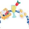 Frisco Brunch Breakfast Favorites Plush with Rope Squeaky Dog Toy -Frisco Sales 2024 297236 MAIN. SY630 V1642086174