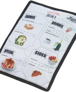 Frisco Brunch Menu Ballistic Nylon Flat Plush Squeaky Dog Toy