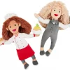 Frisco Brunch Chef & Waitress Plush Squeaky Dog Toy, 2 count -Frisco Sales 2024 297278 MAIN. SY630 V1642086299