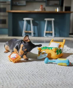 Frisco Brunch Breakfast in Bed Hide & Seek Puzzle Plush Squeaky Dog Toy -Frisco Sales 2024 297282 PT3. SY630 V1642088003