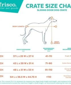 Frisco Heavy Duty Enhanced Lock Sliding Double Door Fold & Carry Wire Dog Crate & Mat Kit, 54 inch -Frisco Sales 2024 297463 PT2. SY630 V1633114604