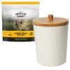 American Journey||Frisco American Journey 100% Chicken Freeze-Dried Grain-Free Cat Treats + Frisco Melamine Dog & Cat Treat Jar with Bamboo Lid, 8 Cups