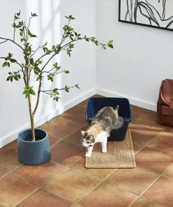 Frisco 33.5-in Sisal Cat Scratching Post, Gray + Frisco Sisal Mat, Medium -Frisco Sales 2024 297950 PT7. SY630 V1622740361