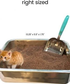 DurAnimals||Frisco DurAnimals DuraScoop Original Cat Litter Scoop, Color Varies + Frisco Flip Top Hooded Corner Cat Litter Box, Large, 21-in -Frisco Sales 2024 297968 PT3. SY630 V1621305450