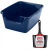 Nature's Miracle||Frisco Nature's Miracle Just For Cats Litter Scoop & Caddy + Frisco High Sided Cat Litter Box, Navy, Extra Large 24-in -Frisco Sales 2024 297978 MAIN. SY630 V1621301236