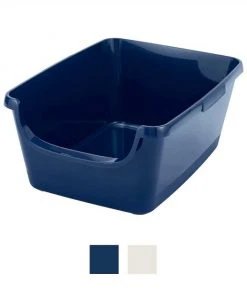 Nature's Miracle||Frisco Nature's Miracle Just For Cats Litter Scoop & Caddy + Frisco High Sided Cat Litter Box, Navy, Extra Large 24-in -Frisco Sales 2024 297978 PT3. SY630 V1621305474