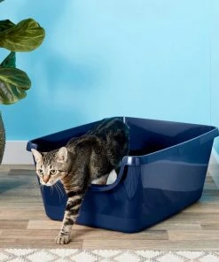Nature's Miracle||Frisco Nature's Miracle Just For Cats Litter Scoop & Caddy + Frisco High Sided Cat Litter Box, Navy, Extra Large 24-in -Frisco Sales 2024 297978 PT4. SY630 V1621297635