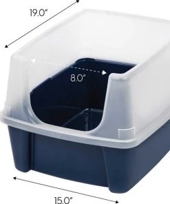 Frisco||IRIS Frisco Plastic Litter Scooper with Caddy + IRIS Open Top Litter Box with Shield -Frisco Sales 2024 298166 PT5. SY630 V1623196667