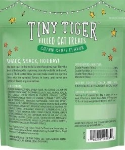 Tiny Tiger||Frisco Tiny Tiger Catnip Craze Flavor Filled Cat Treats, 16-oz bag + Frisco Melamine Dog & Cat Treat Jar with Bamboo Lid, 8 Cups -Frisco Sales 2024 298558 PT2. SY630 V1623193675