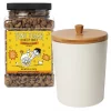 Tiny Tiger||Frisco Tiny Tiger Crunchy Bunch, Chicken Cannonball, Chicken Flavor Cat Treats, 20-oz Jar + Frisco Melamine Dog & Cat Treat Jar with Bamboo Lid, 8 Cups -Frisco Sales 2024 298584 MAIN. SY630 V1623201454