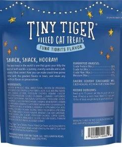 Tiny Tiger||Frisco Tiny Tiger Tuna Tidbits Flavor Filled Cat Treats, 16-oz bag + Frisco Melamine Dog & Cat Treat Jar with Bamboo Lid, 8 Cups -Frisco Sales 2024 298600 PT2. SY630 V1623203871