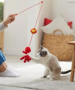 Frisco Firecracker & Lantern Teaser Cat Toy with Catnip -Frisco Sales 2024 298901 PT3. SY630 V1640269210